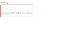 Tablet Screenshot of kreativt.org